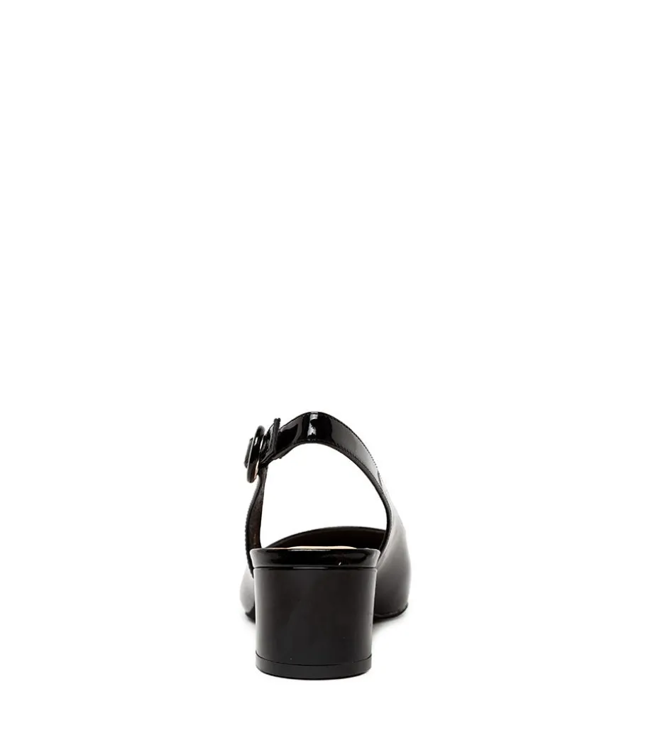 Abigale Black Patent Leather