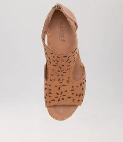 Albert Dark Tan Leather Espadrilles