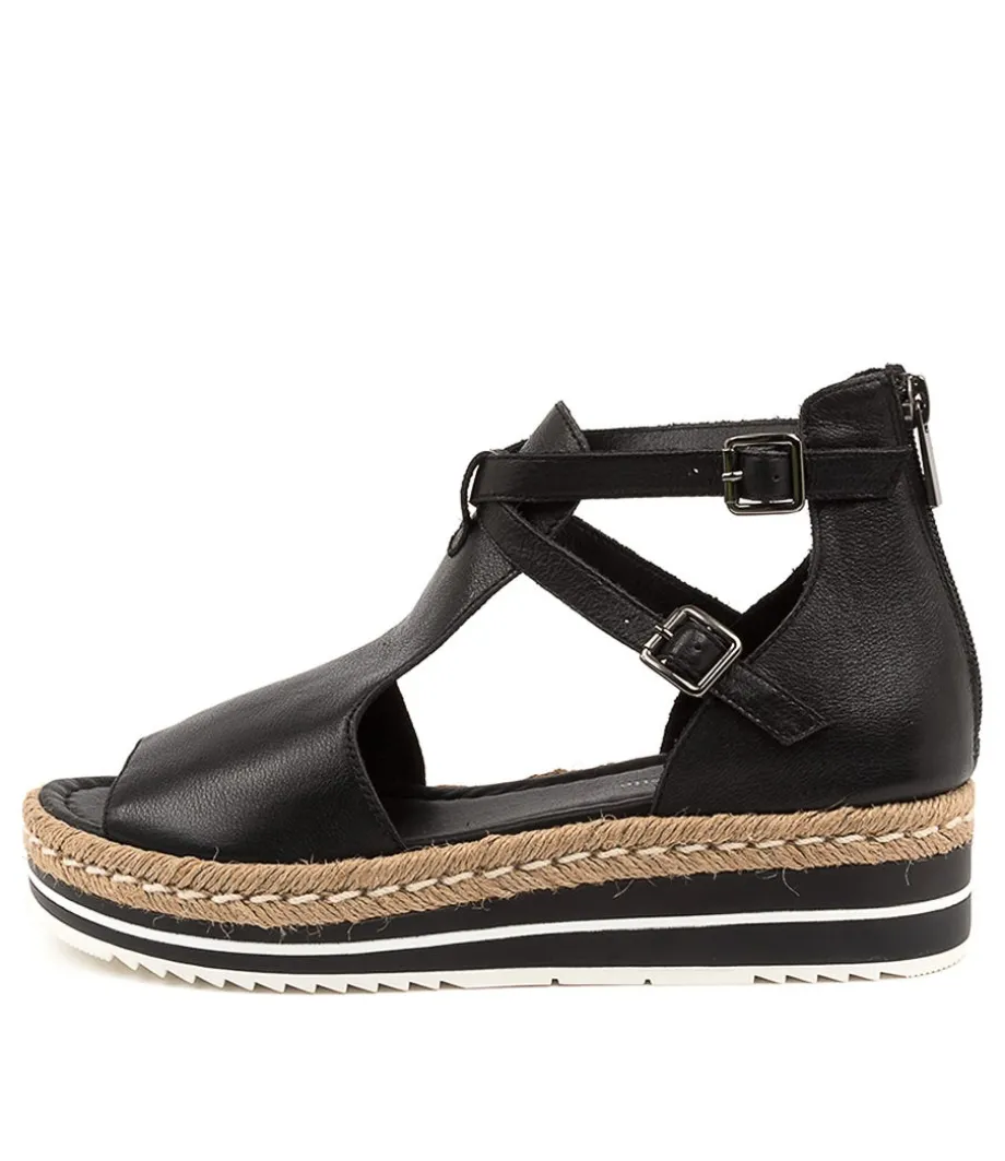 Alexys Black Leather