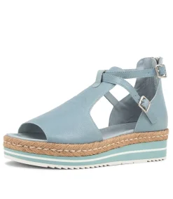 Alexys Denim Leather Sandals