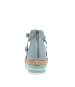 Alexys Denim Leather Sandals