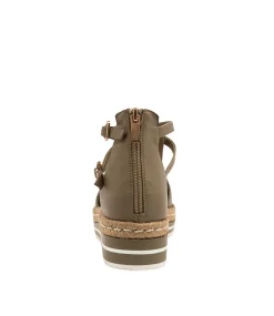 Alexys Dk Khaki Leather