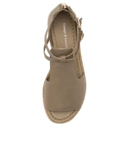 Alexys Dk Khaki Leather