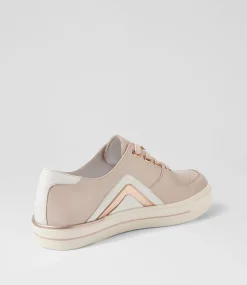 Alona W Dusty Pink White Multi Sneakers