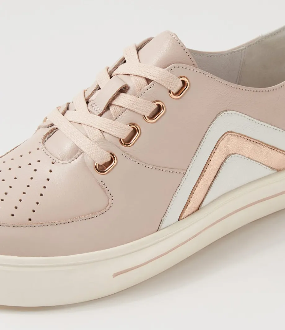 Alona W Dusty Pink White Multi Sneakers