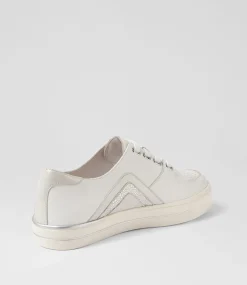 Alona W White Silver Shimmer Multi Sneakers