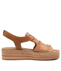 Alora Cafe-Dk Tan Leather