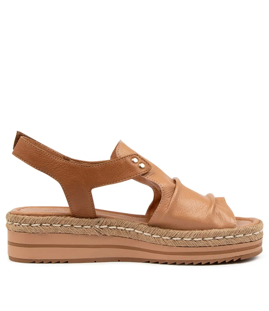 Alora Cafe-Dk Tan Leather