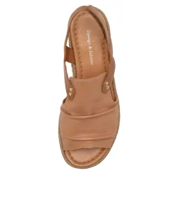 Alora Cafe-Dk Tan Leather