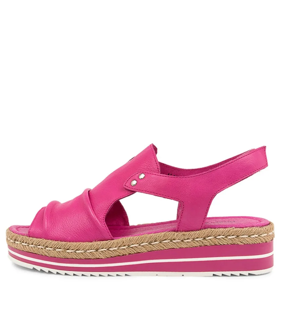 Alora Dj Fuchsia Leather