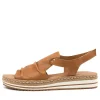 Alora Lrg Dk Tan Leather