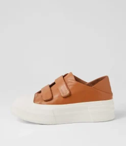 Alpin Scotch White Leather Stitch Sneakers