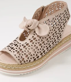 Altona Rose Leather Sandals