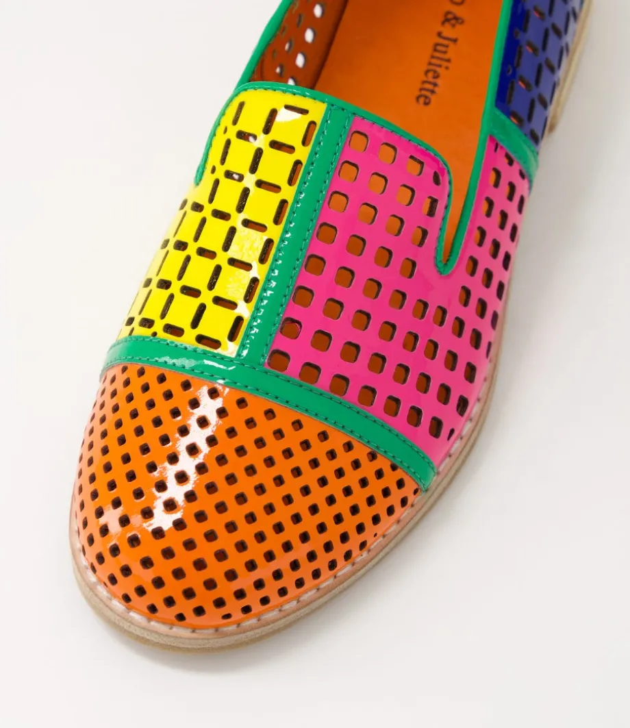 Alycia Bright Multi Patent Loafers