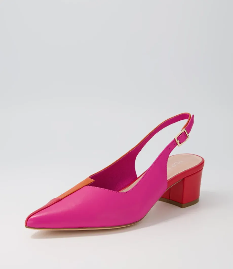 Amedeo Fuchsiaorange Multi Heels