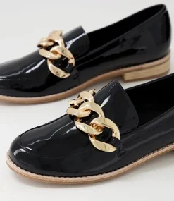 Ampard Black Patent Leather Loafers