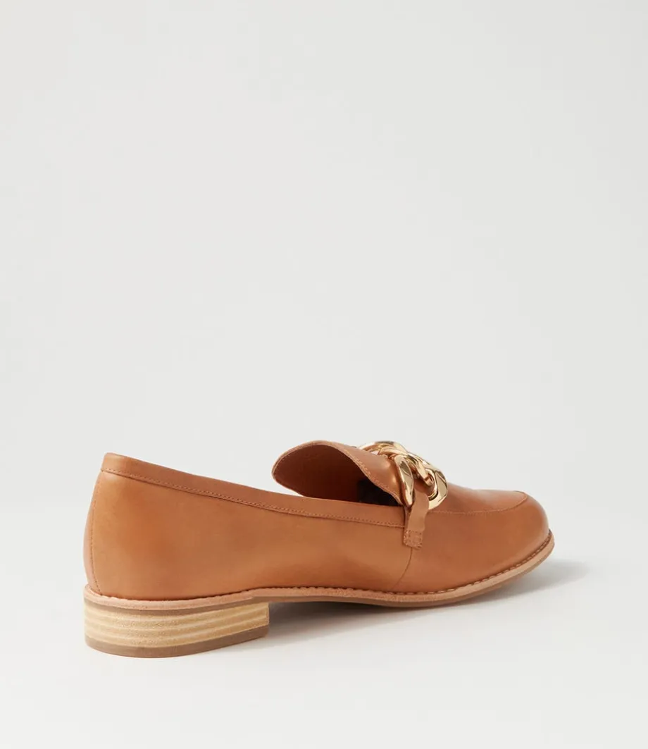 Ampard Lrg Tan Leather Loafers