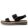 Antonio Lrg Blk Leather
