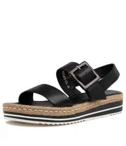 Antonio Lrg Blk Leather