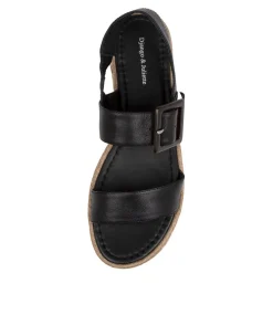 Antonio Lrg Blk Leather