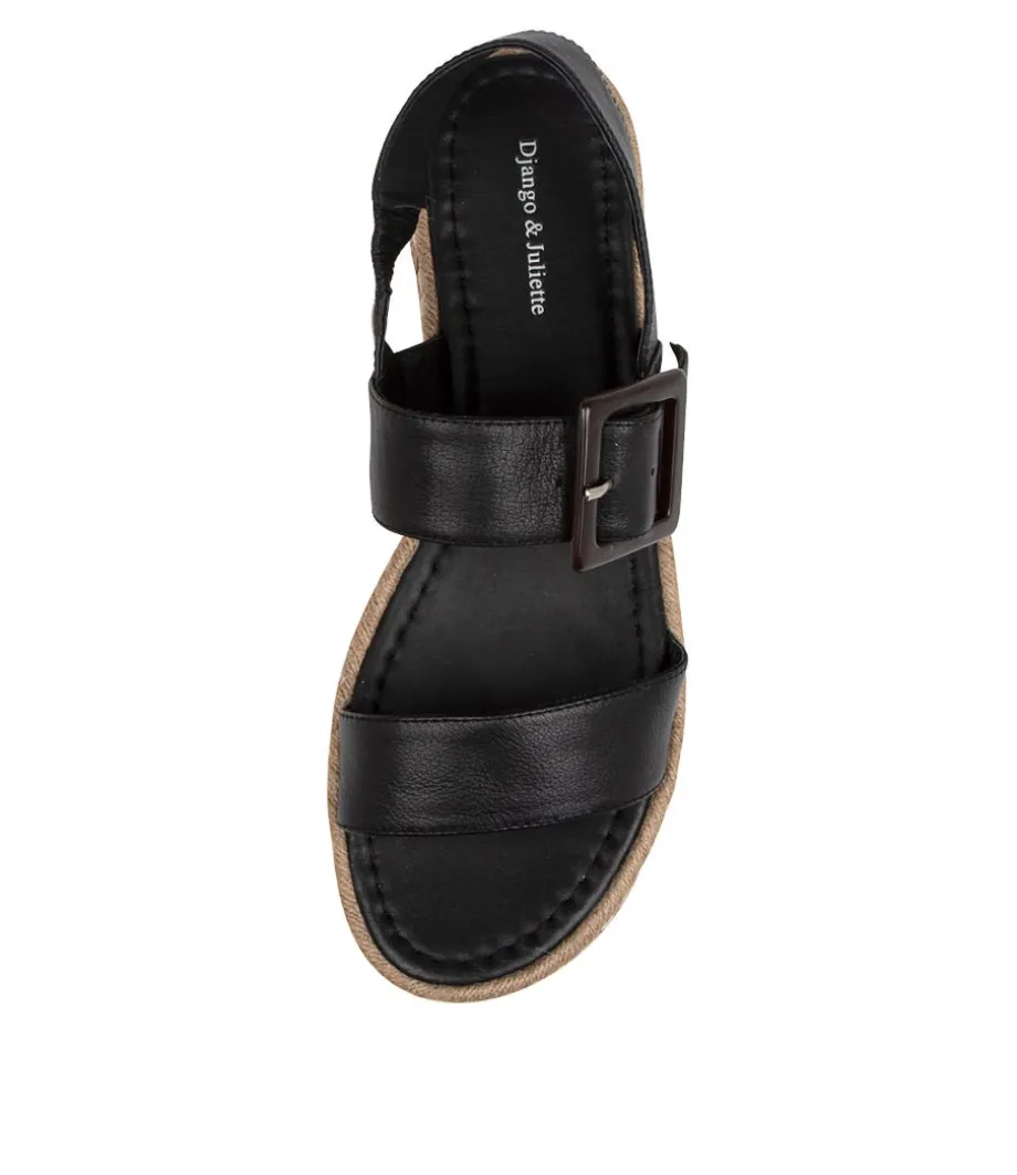 Antonio Lrg Blk Leather