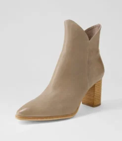Astronomy Smoke Leather Ankle Boots