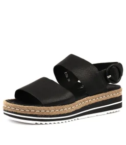 Atha Black Leather