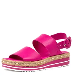 Atha Lrg Fuchsia Leather
