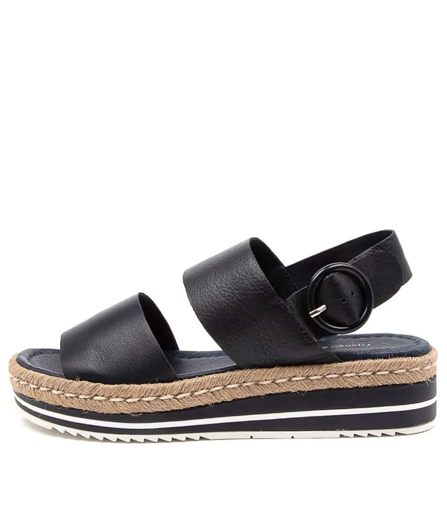 Atha Navy Leather