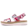 Atha Poppy Print Leather Espadrilles