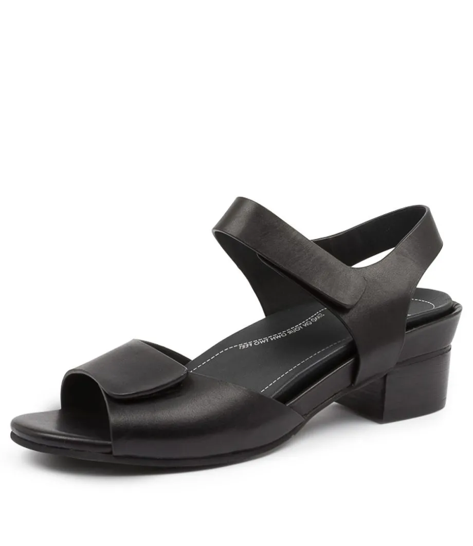 Ava Xw Black Leather