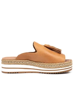 Ayden Dk Tan Leather