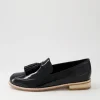 Aydin Black Patent Leather Loafers