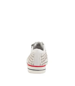 Ayleen W White Leather
