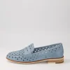 Balder Denim Leather Loafers
