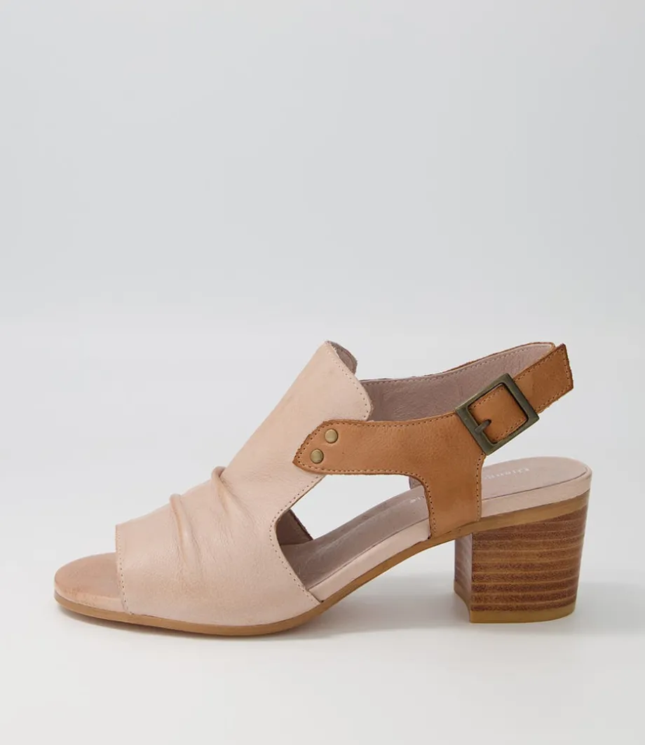 Ballarat Cafe Dark Tan Leather Sandals