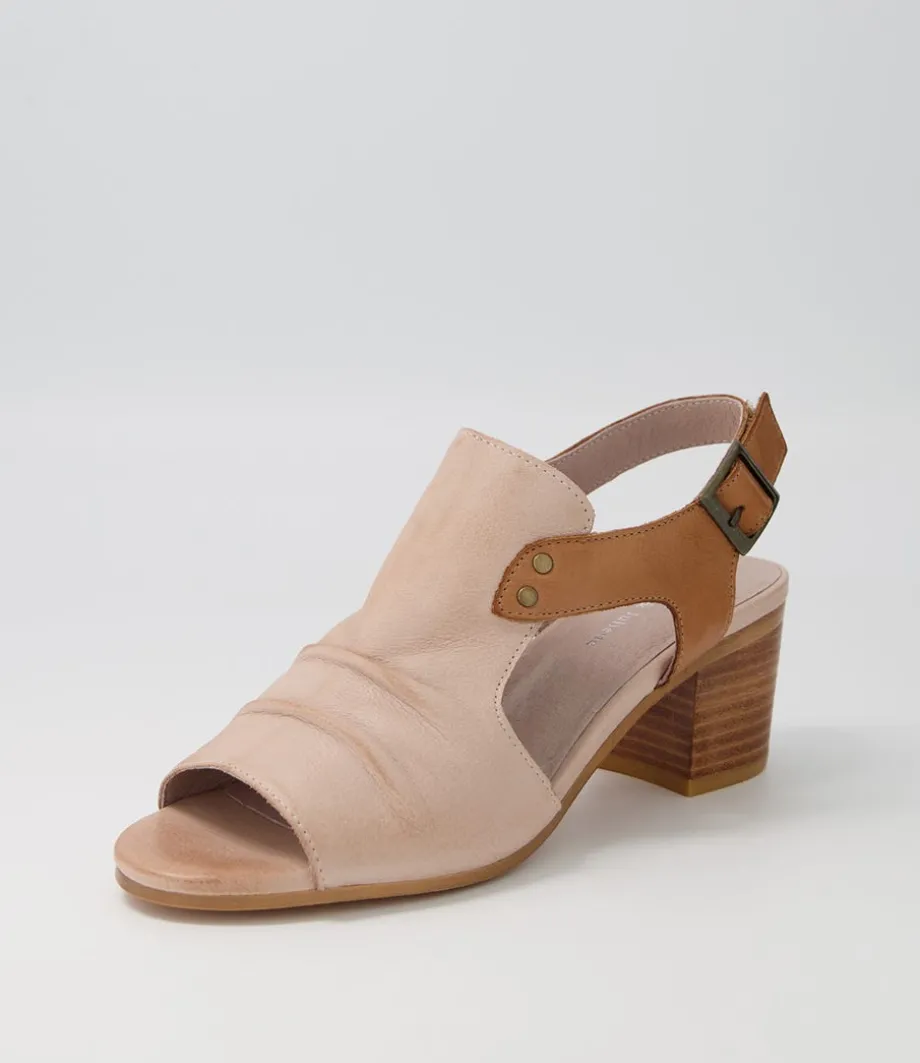 Ballarat Cafe Dark Tan Leather Sandals