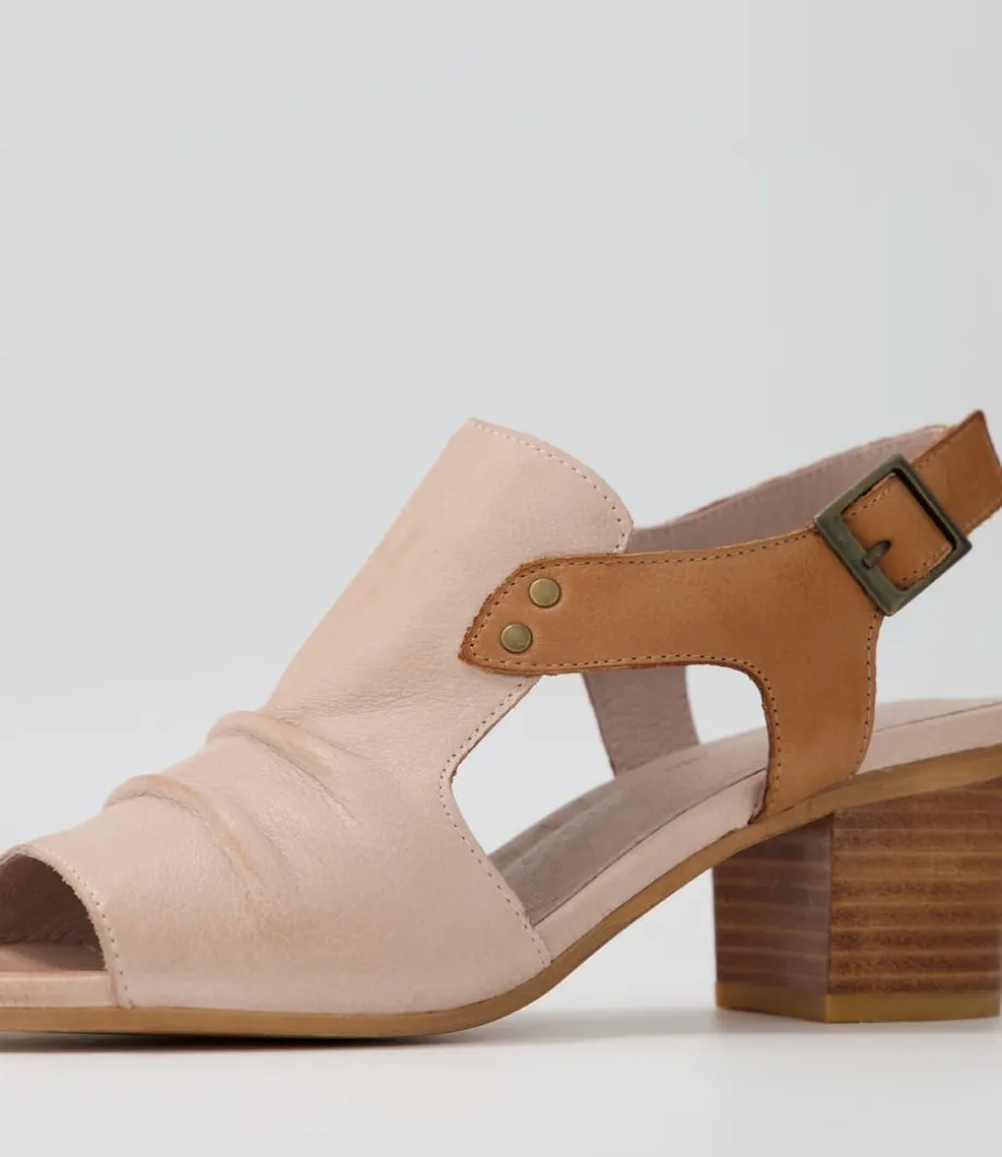 Ballarat Cafe Dark Tan Leather Sandals