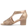 Bames Champagne Leather Sandals