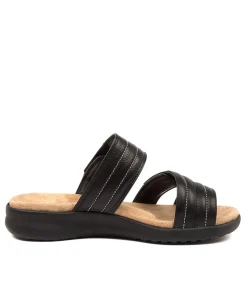Barbra Xw Black-Black Lea