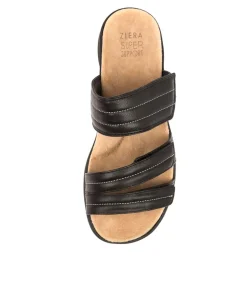 Barbra Xw Black-Black Lea