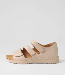 Bardot Xw Almond Leather Sandals