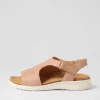 Basma Xw Cafe White Leather Sandals
