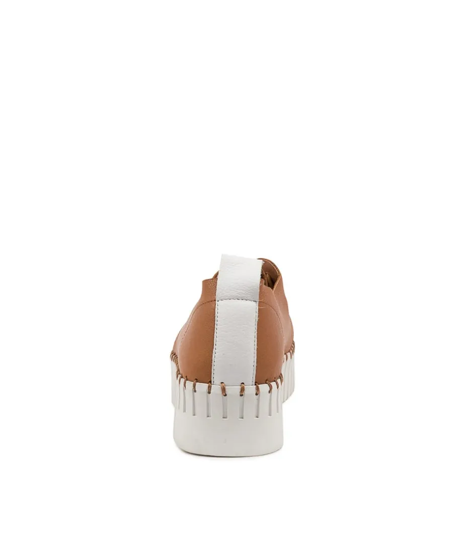 Batu Scotch-White Leather