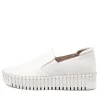 Becca Dj White Leather
