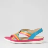Bellmont W Bright Multi Leather Sandals
