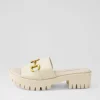 Belo Milk Leather Sandals