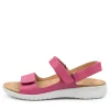 Benji Xw Fuchsia-Wht Leat