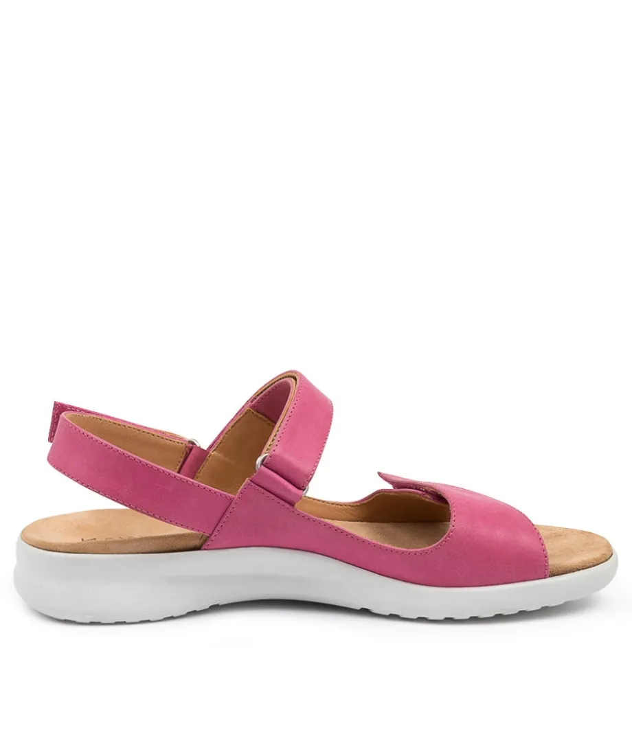 Benji Xw Fuchsia-Wht Leat
