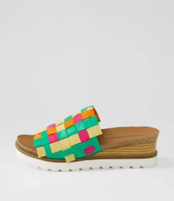 Berton Spearmint Multi Mules